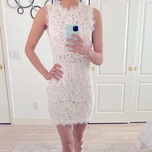 Lace mini dress